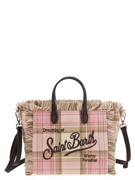 Mc2 Saint Barth Mini Vanity Bag With Bangs And Embroidered Logo