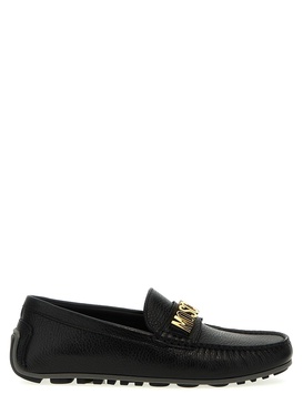 Moschino Logo Loafers