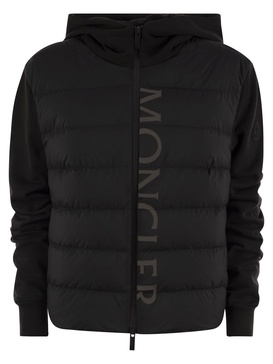 Moncler Padded Sweatshirt With Zip