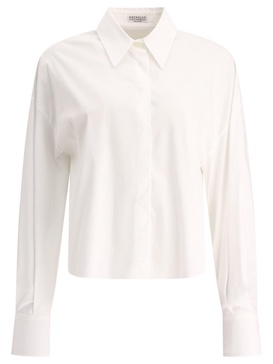 Brunello Cucinelli Long-Sleeved Button-Up Shirt