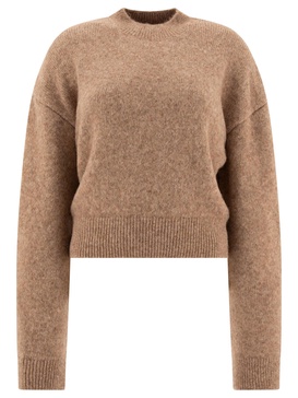 JACQUEMUS Classic Beige Long Sleeve Sweater