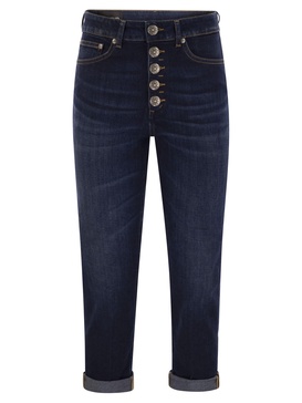 Dondup Koons Loose Jeans With Jewelled Buttons