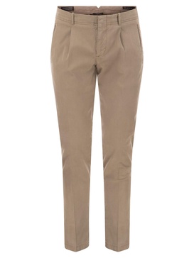 Peserico Cotton And Silk Trousers