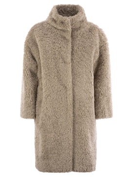 Herno Sheepskin Effect Coat