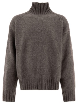 JIL SANDER Luxurious Wool Blend Turtleneck Sweater