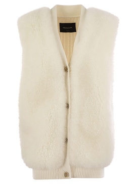 Fabiana Filippi Waistcoat With Shearling