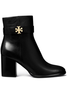 Tory Burch T Lock Leather Ankle Boots