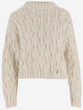 Chloè Wool Blend Sweater With Logo