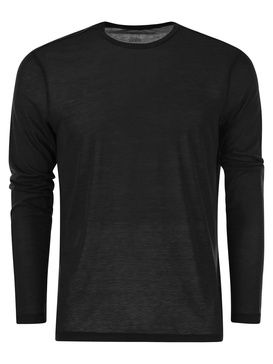 Majestic Crew Neck T Shirt In Silk And Cotton