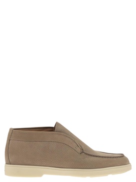 Santoni Desert Boot In Nubuck