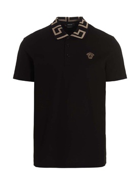 Versace 'Greca' Polo Shirt