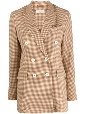 Circolo 1901 Pied De Poul Double Breasted Jacket