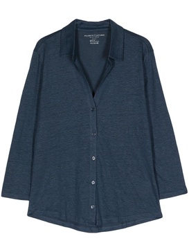 Majestic 3/4 Sleeve Linen Shirt