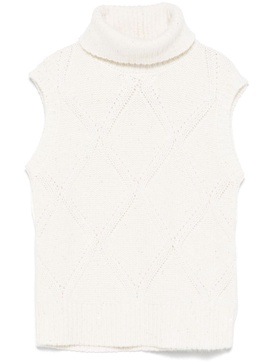 Fabiana Filippi Wool And Silk Blend Vest