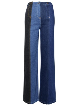 Moschino Jeans Blue Cotton Jeans