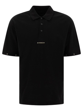 Givenchy Polo Shirt With Embroidered Logo