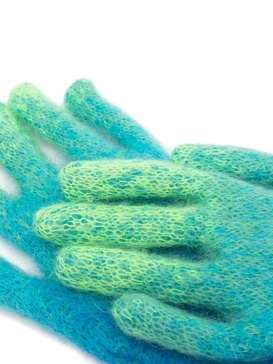 Erl Unisex Gradient Gloves Knit