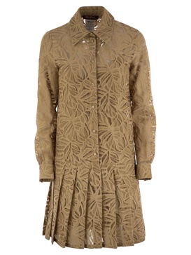 Max Mara Studio Education - Floral Lace Chemise Dress