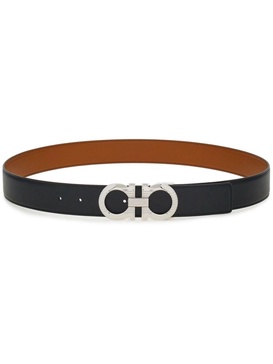 Ferragamo Gancini Leather Belt