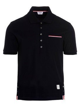 Thom Browne Rwb Polo Shirt