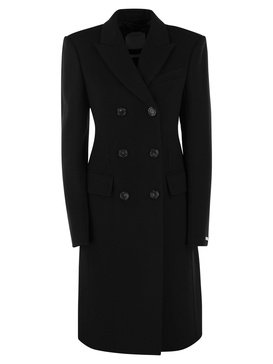 Sportmax Morgana Double Wool Cloth Coat