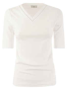 Peserico T Shirt Bianco