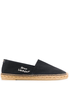 Saint Laurent Signature Canvas Espadrilles