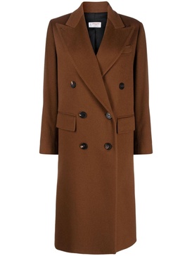 Alberto Biani Double Breasted Wool Coat