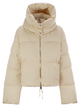 Sportmax Beira Waterproof Fabric Down Jacket