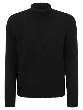 Tagliatore Wool Turtleneck Jumper