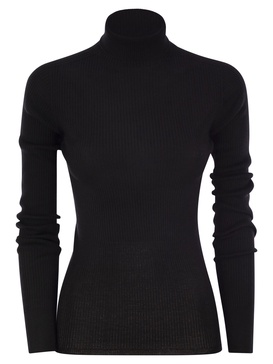 Sportmax Flavia Turtleneck Sweater In Virgin Wool