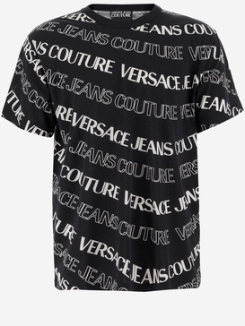 Versace Jeans Cotton T Shirt With Logo