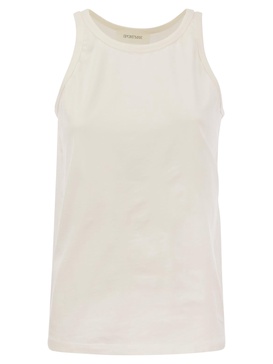 Sportmax Edicola Cotton Sleeveless Top