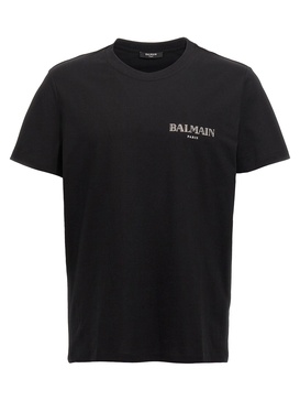 Balmain 'Silver Balmain Vintage' T Shirt