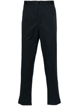 tapered cotton chino trousers