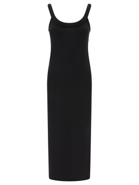 ALEXANDER MCQUEEN Sleek Bodycon Dress in Luxurious Black for Women