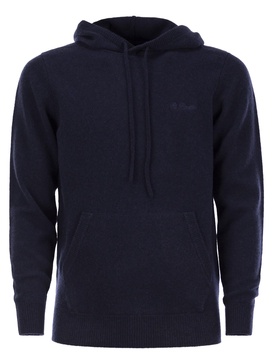 Mc2 Saint Barth Mahony Hooded Lambswool Jumper