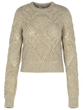 Sportmax 'Narvel' Grey Wool Blend Sweater