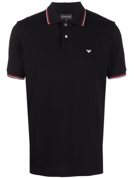 Emporio Armani Logo Cotton Polo Shirt