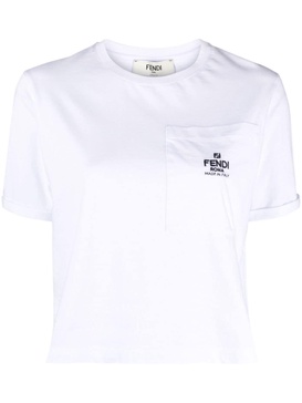 Fendi Fendi Roma Cotton T Shirt