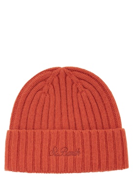 Mc2 Saint Barth Wool Hat With Embroidery