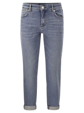 Sportmax Luchino Low Waist Cigarette Denim