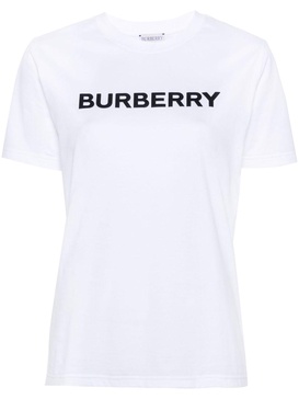 Burberry Logo Cotton T Shirt