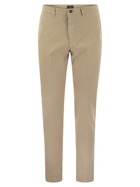 Peserico Stretch Cotton Gabardine Chino Trousers