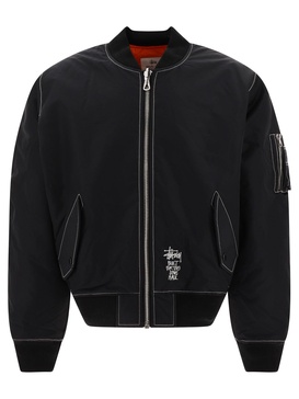 Stüssy "Built" Reversible Bomber Jacket