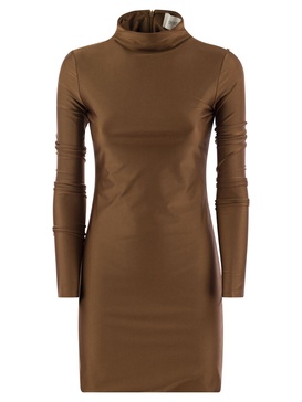 Sportmax Stiria Stretch Jersey Fitted Dress