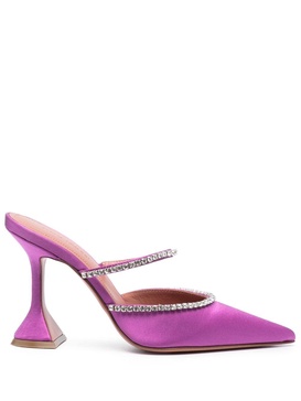 Gilda 95mm iridescent mules