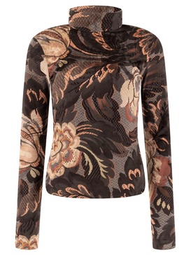 Etro "Paisley" Chenille Top