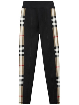 Burberry Check Band Nylon Leggings