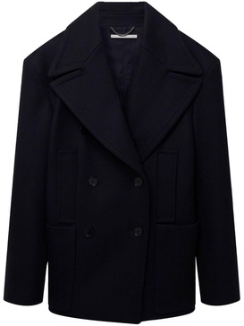 Stella McCartney Double-Breasted Wool Coat